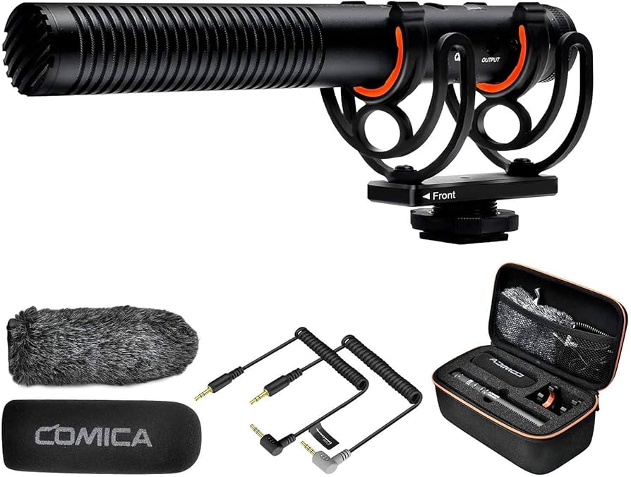 Amazon.com : COMICA VM20 Shotgun Microphone, Professional Super