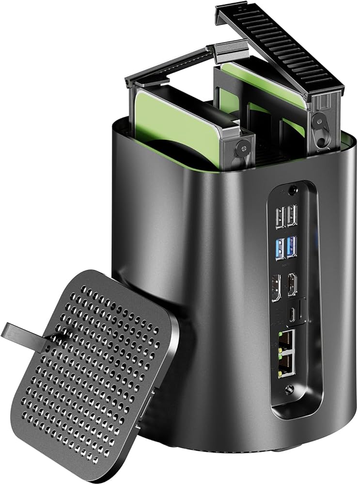 Amazon.co.jp: AOOSTAR R7 ミニPC Ryzen7 5825u NAS mini pc 16G/512G