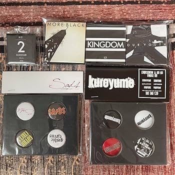 Amazon.co.jp: 黒夢 SADS サッズ 清春 ツアーグッズ バッジセット