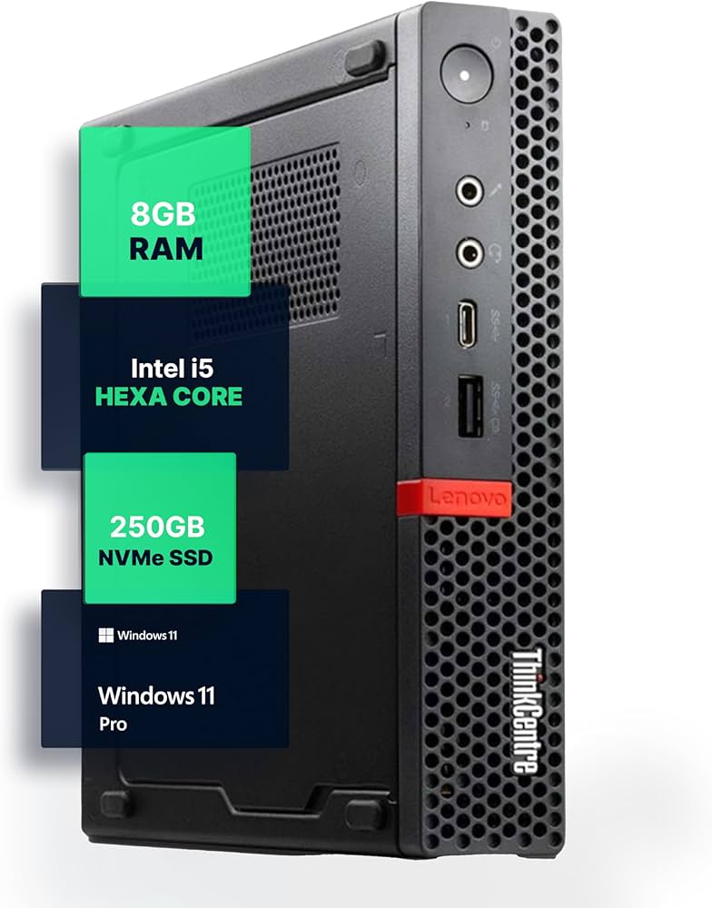 Amazon.com: Lenovo M720Q ThinkCentre Mini PC | Windows 11 Pro
