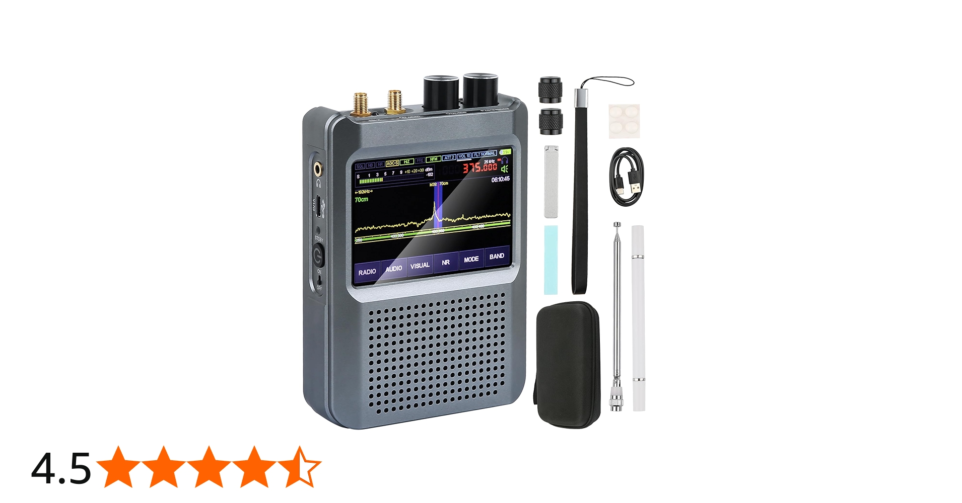 Amazon.co.jp: V2.4バージョン マラカイト DSP2 SDR ラジオレシーバー