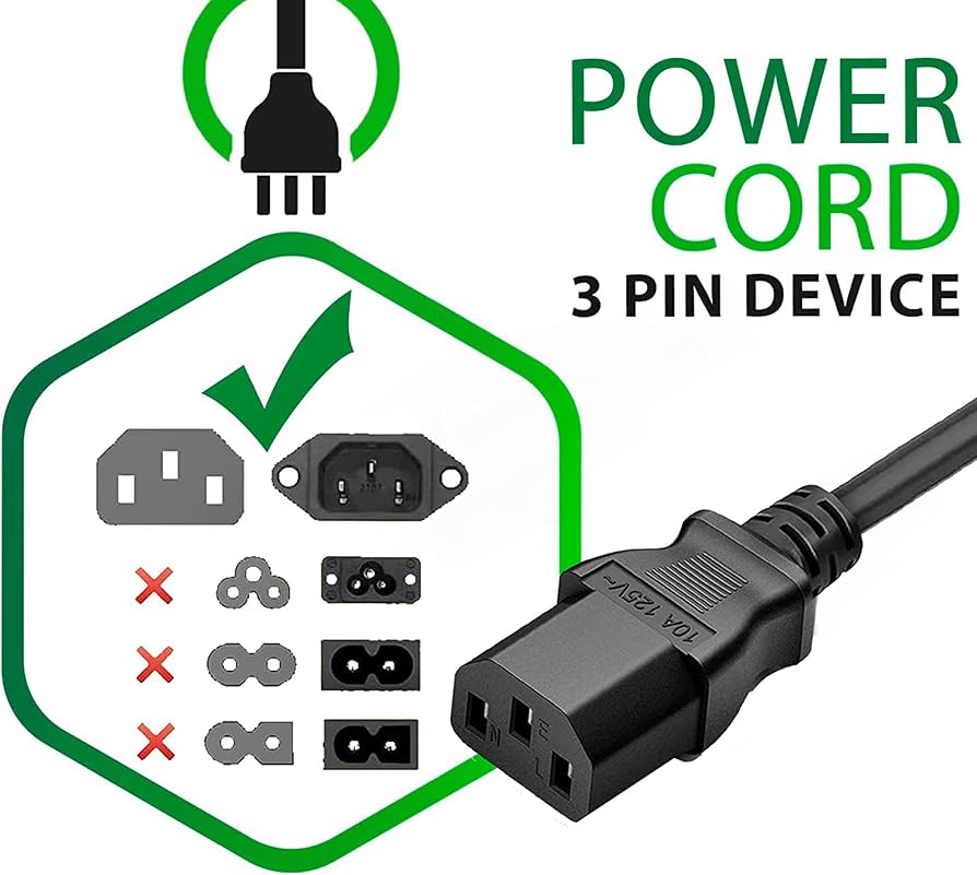 Amazon.com : J-ZMQER 5ft AC Power Cord Cable Compatible with Nikon