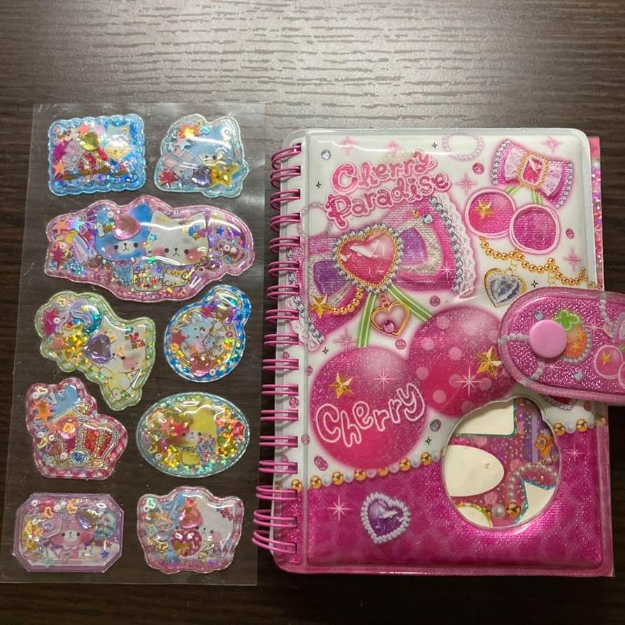 Amazon.co.jp: 平成レトロ シール帳 カプセルシール さくらんぼ : おもちゃ