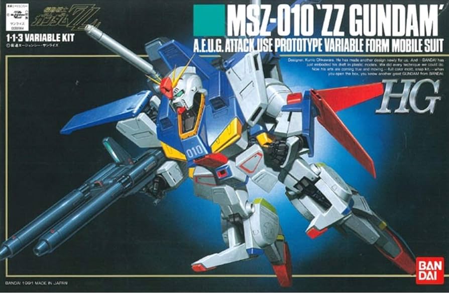 Amazon | HG 1/144 MSZ-010 ダブルゼータガンダム (機動戦士ガンダムZZ