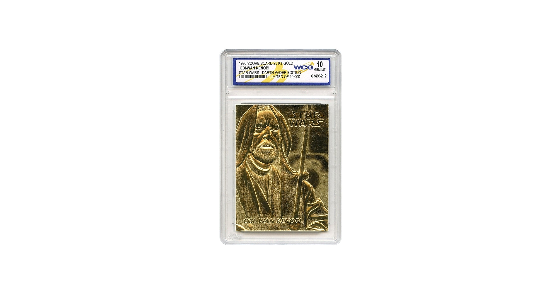 Amazon.com: Star Wars Set of 9 Official 23K Gold Cards Graded Gem