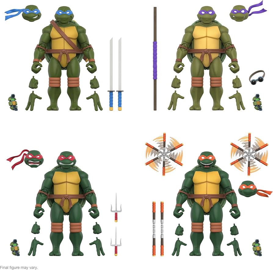 Amazon.com: Super7 ULTIMATES! Teenage Mutant Ninja Turtles