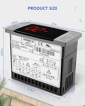 Amazon.com: Fit for Dixell XR06CX-4N1F1 Temperature Controller