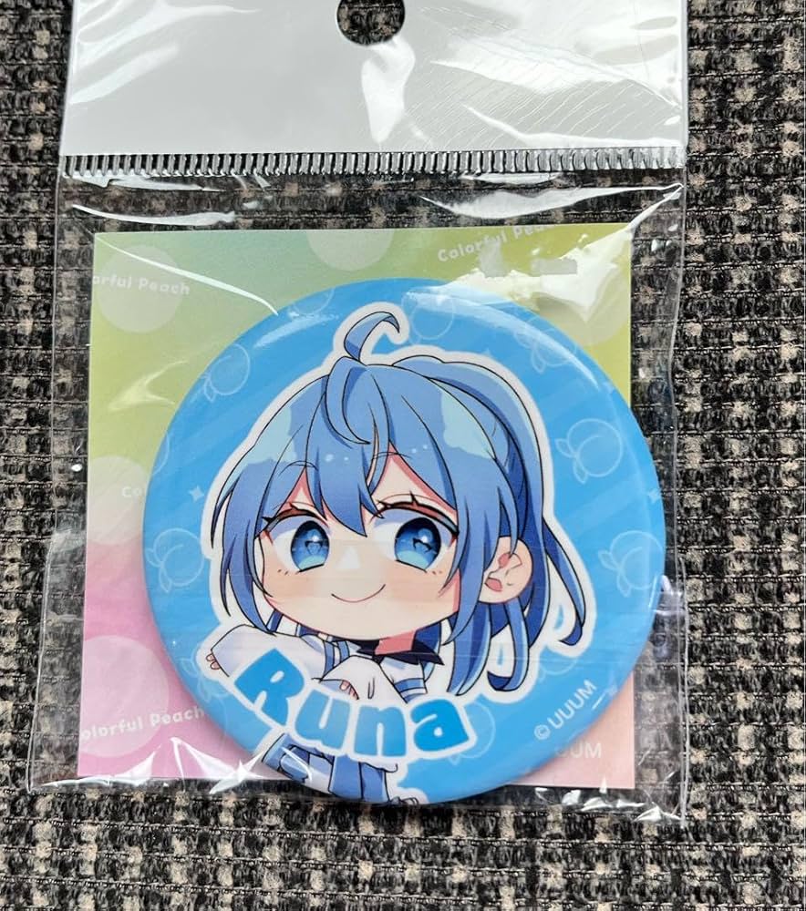 Amazon | カラフルピーチ 缶バッジ 2023 るな | バッジ | おもちゃ