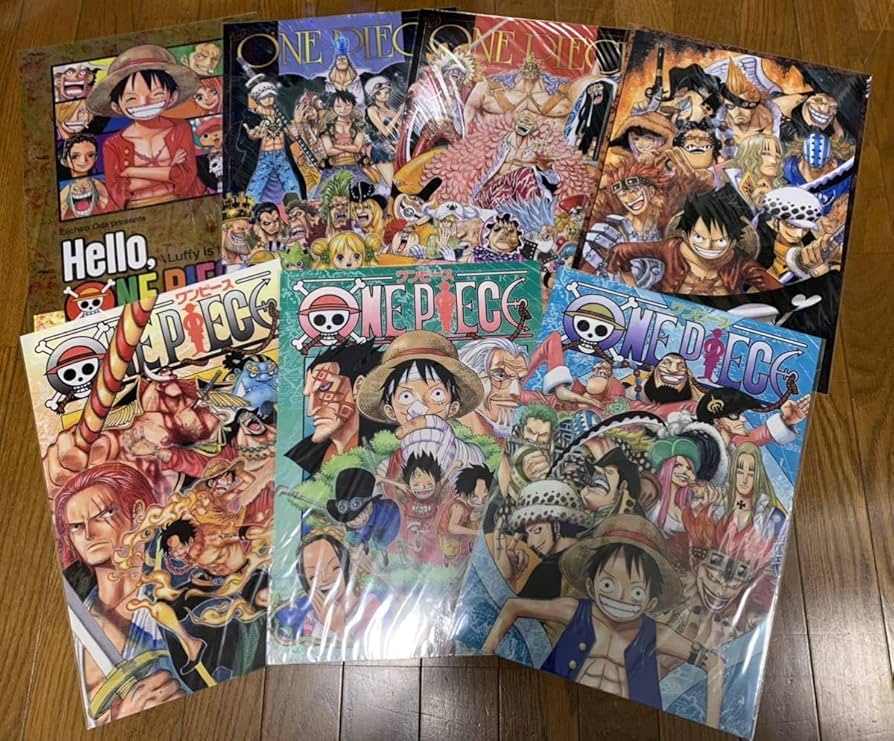 Amazon.co.jp: ONE PIECE ワンピース A3 クリアポスター 全7種 : おもちゃ