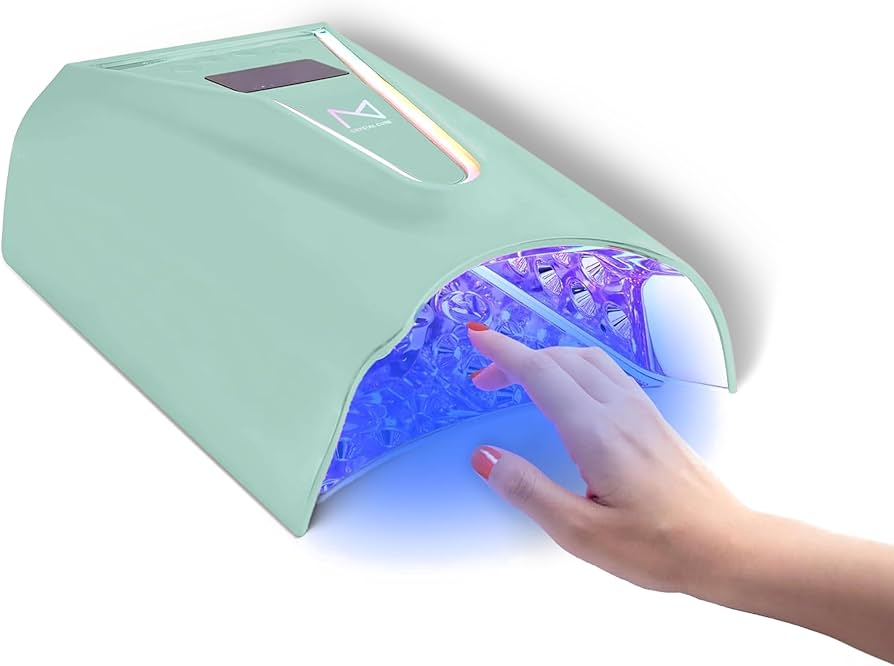 Amazon.com: M - Crystal Cure 128W UV/LED Nail Lamp | Fast Curing