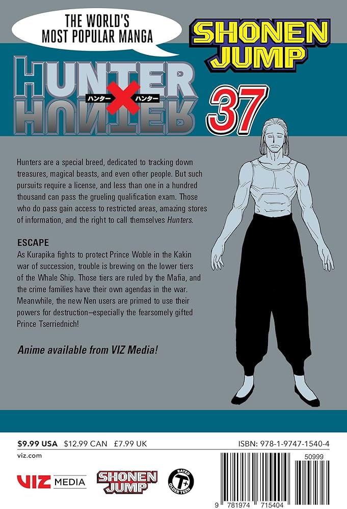 Amazon.com: Hunter x Hunter, Vol. 37: 9781974715404: Togashi