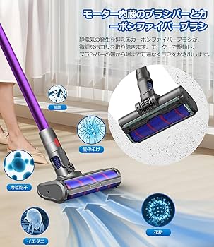 Amazon | ダイソン掃除機ヘッド 用 V7 V8 V10 V11 V15シリーズ