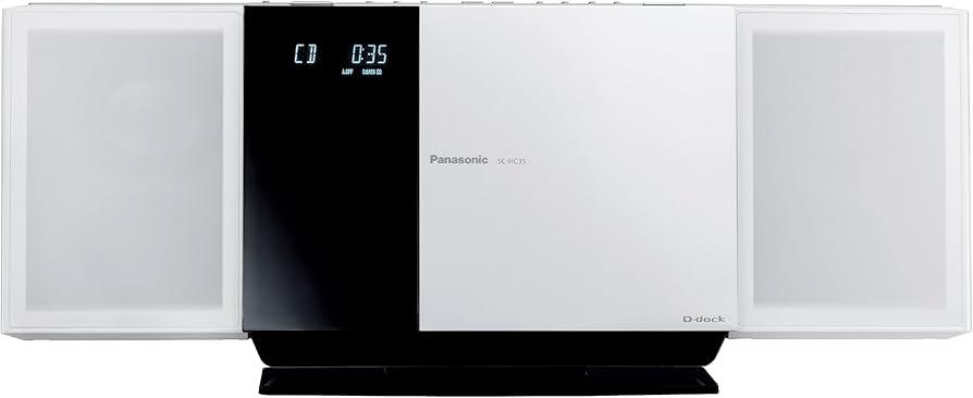 Amazon.co.jp: Panasonic コンパクトステレオシステム ホワイト SC