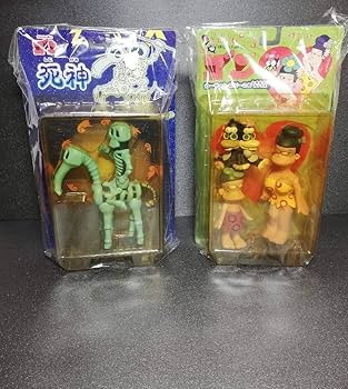 Amazon.co.jp: はじめ人間 ゴン ギャートルズ 死神 ソフビ 人形