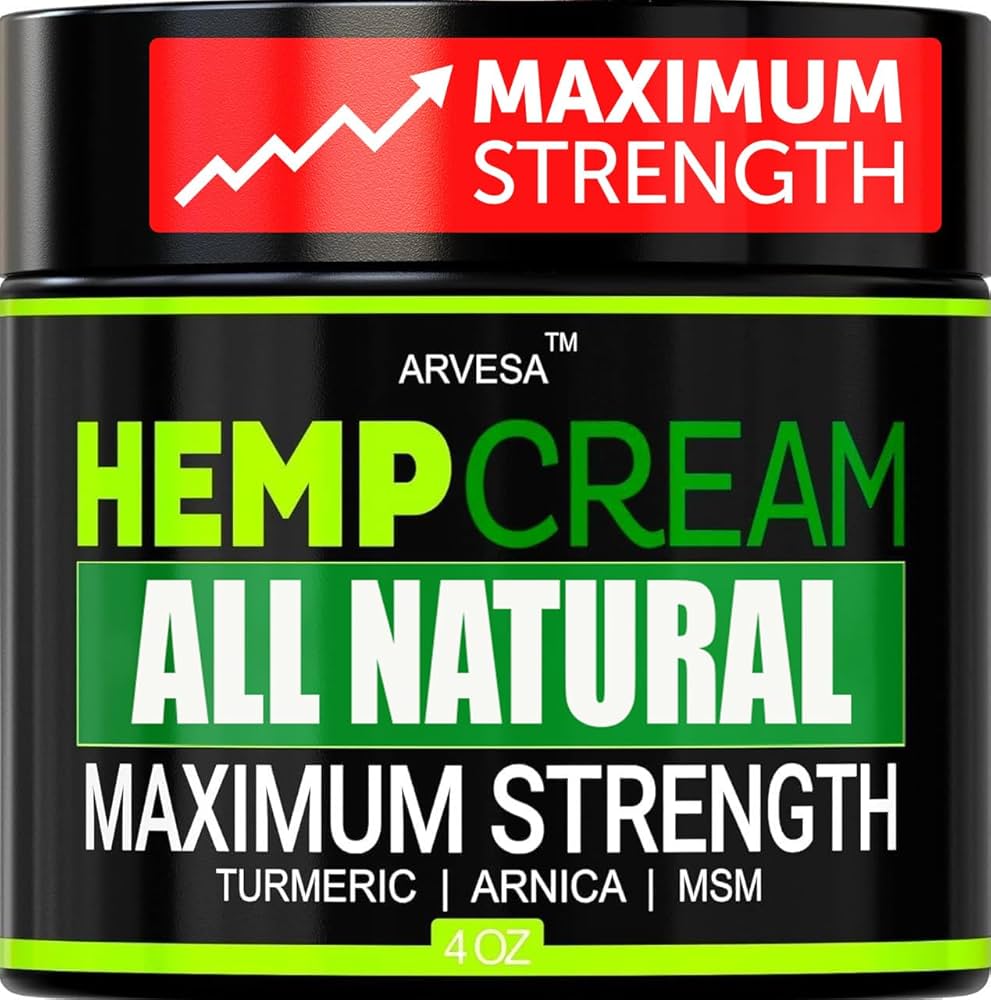 Amazon.com: Natural Hemp Cream - Maximum Strength Gel - Hemp Cream