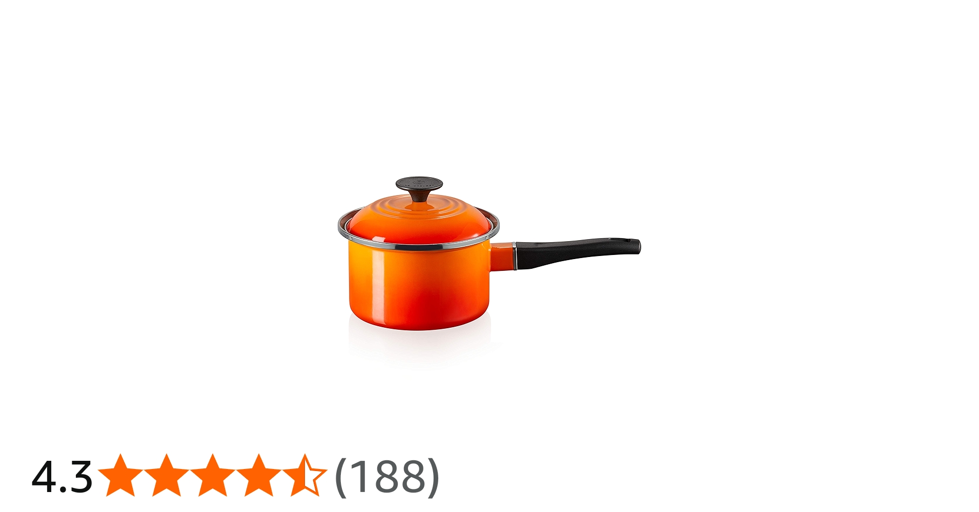 Amazon｜ル・クルーゼ(Le Creuset) ホーロー 片手鍋EOS ソースパン 16