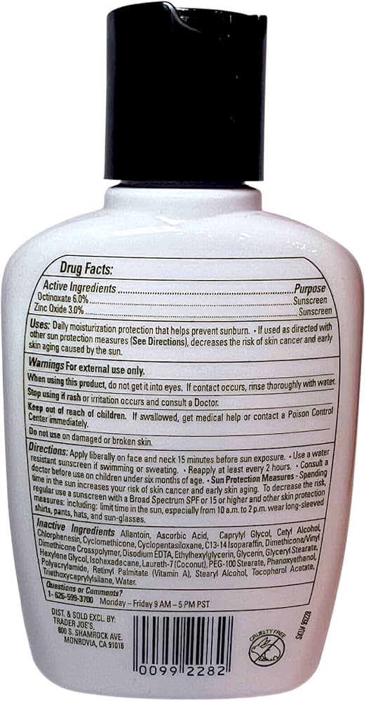 Amazon.com : Trader Joe's Enrich Moisturizing Face Lotion Pack of