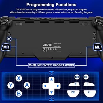 Amazon.com: Gammeefy Switch Controller for Nintendo Switch/Switch