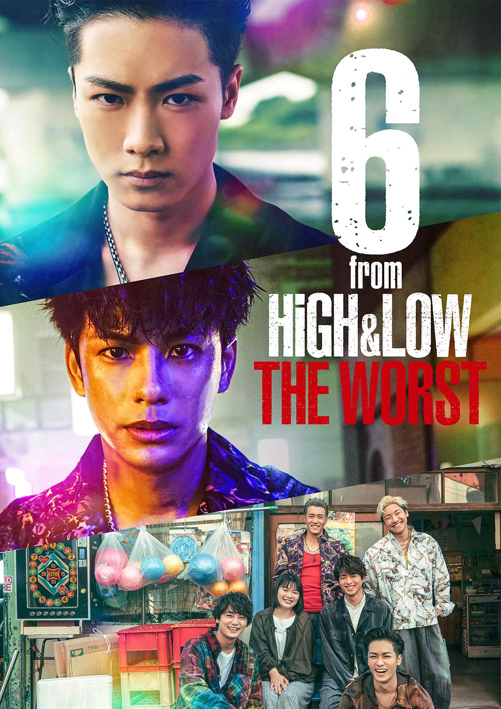 Amazon.co.jp: 6 from HiGH&LOW THE WORST (Blu-ray2枚組)(豪華盤
