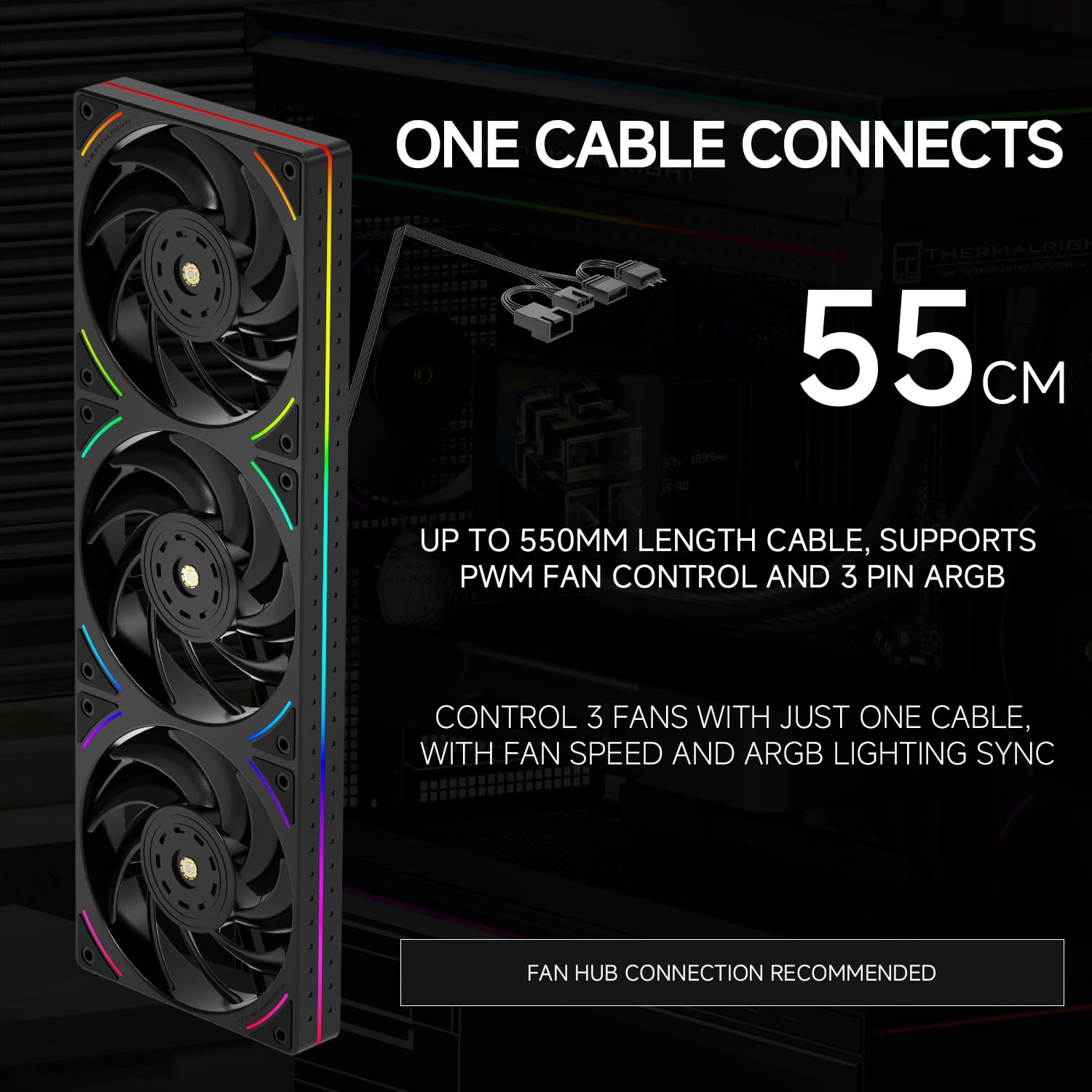 Amazon.com: Thermalright Trofeo Vision 360 ARGB Black CPU AIO