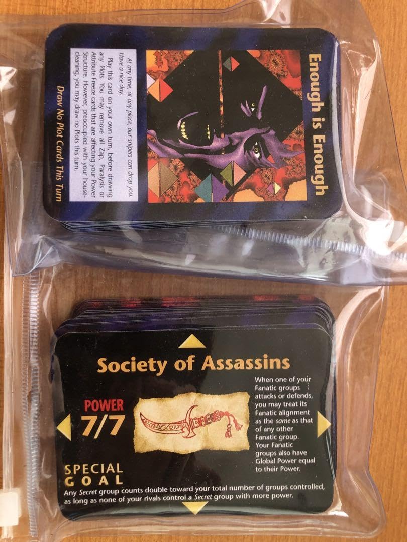 Amazon.co.jp: 正規品☆イルミナティカード450枚 拡張カード84枚付 534