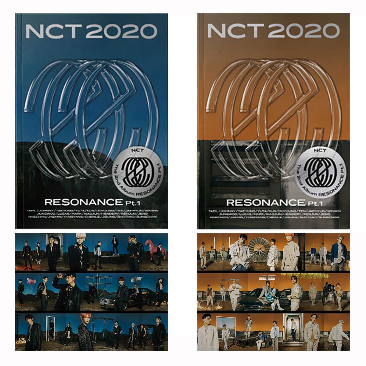 Amazon.com: NCT 2020 Resonance Pt. 1 Album PreOrder (The Past Ver