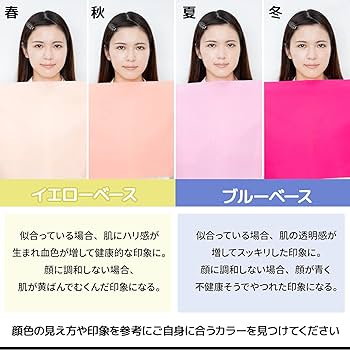 Amazon.co.jp: パーソナルカラー診断用ドレープ30色(うち金銀2色入り)+