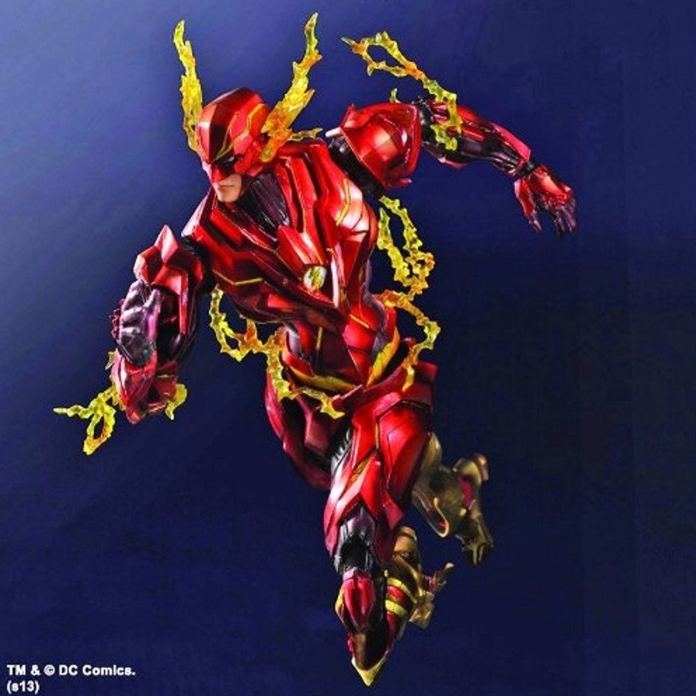 Amazon.com: Play Arts Kai Dc Comics Variant Flash : Toys & Games