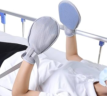 Amazon | [ENLUNTRA] 介護ミトン 自傷防止 メッシュ 2枚セット 左右