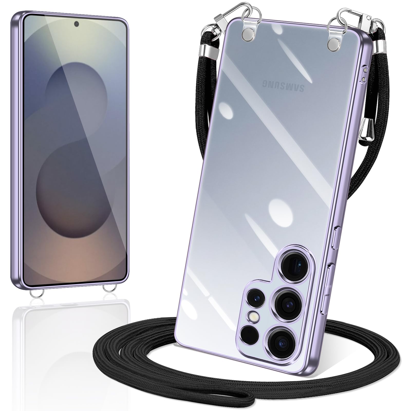 Amazon.co.jp: Galaxy S25 Ultra ケース クリア ショルダー