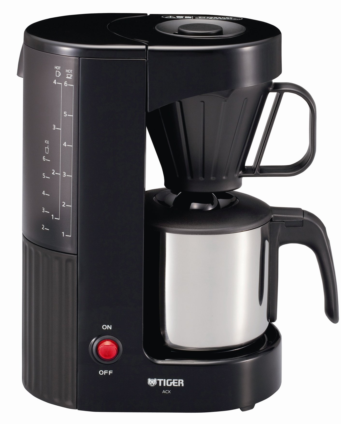 Amazon | タイガー魔法瓶 コーヒーメーカー カフェブラック 6杯用 ACX