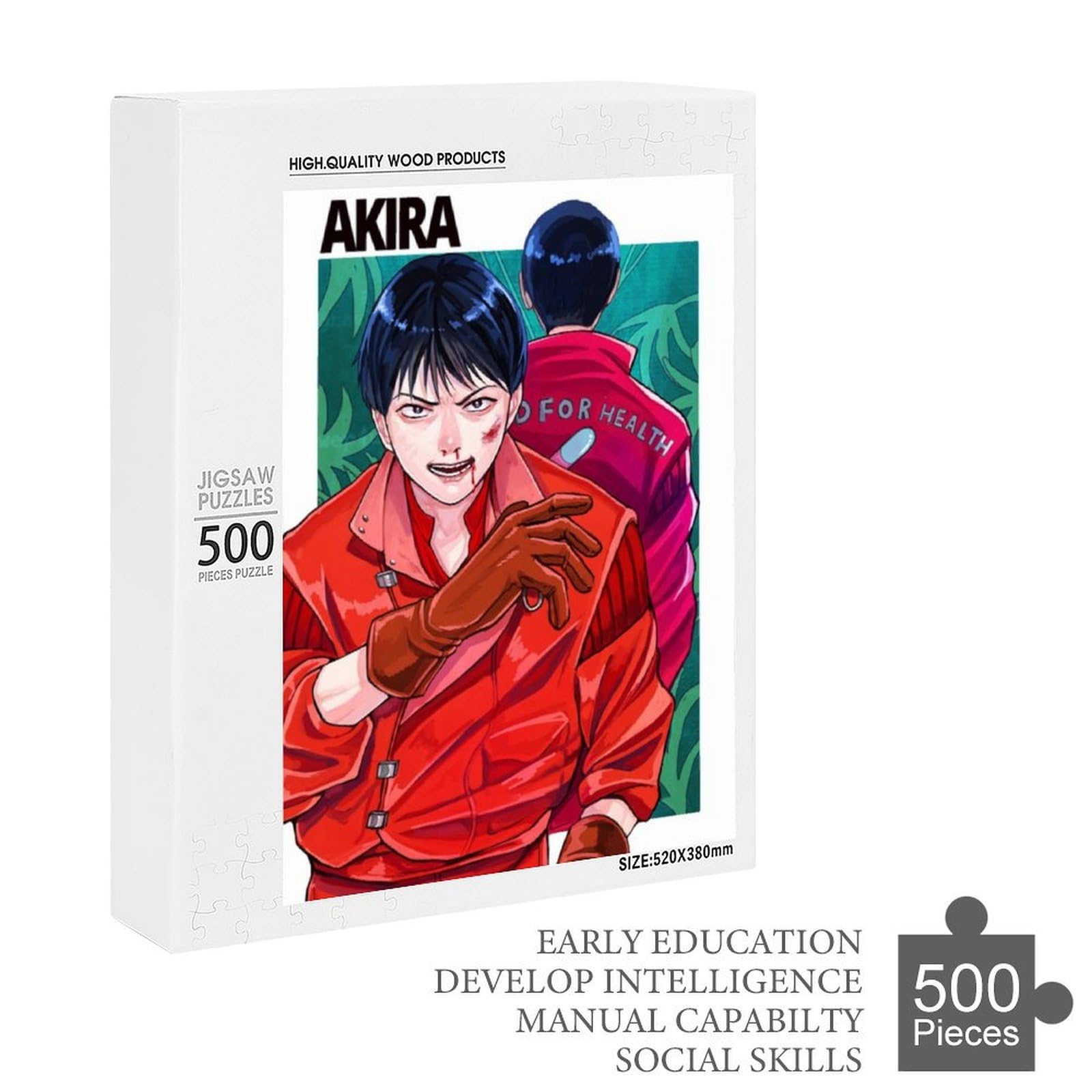 32MS○AKIRA アキラ ジグソーパズル 2000ピース 大友克洋 中古