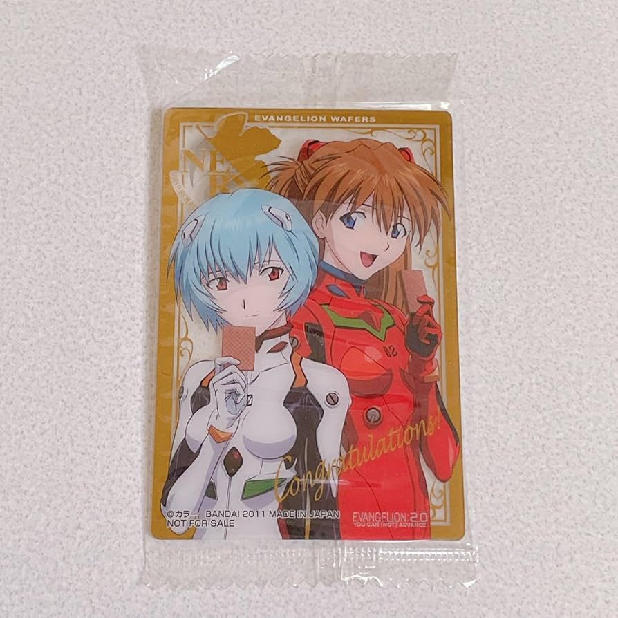 未開封】エヴァンゲリオン ウエハース カード ヤングエース 綾波レイ