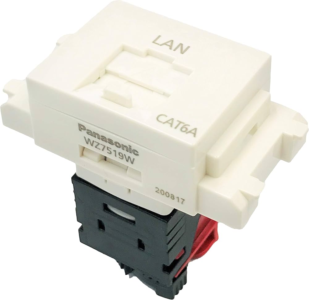 Amazon.com: Panasonic Information Modular Jack (WZ7521), CAT6A