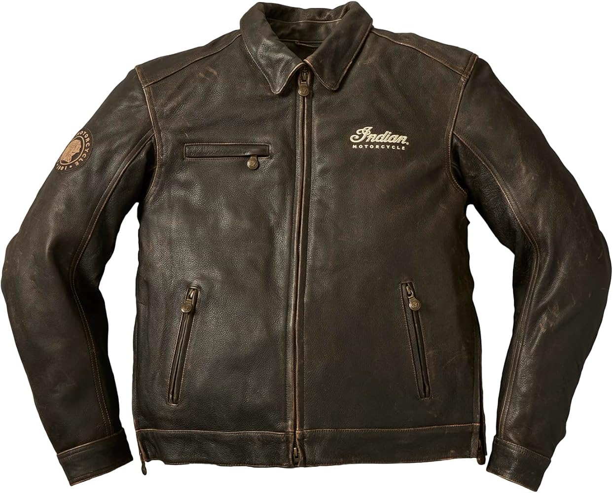 Amazon.com: Indian Motorcycle Men's Leather Classic Riding Jacket