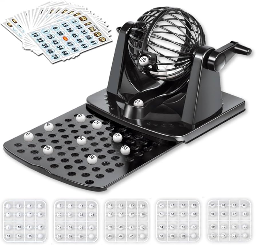 Amazon.co.jp: MARUHADO ビンゴマシーン 抽選機 ビンゴゲーム ガラポン
