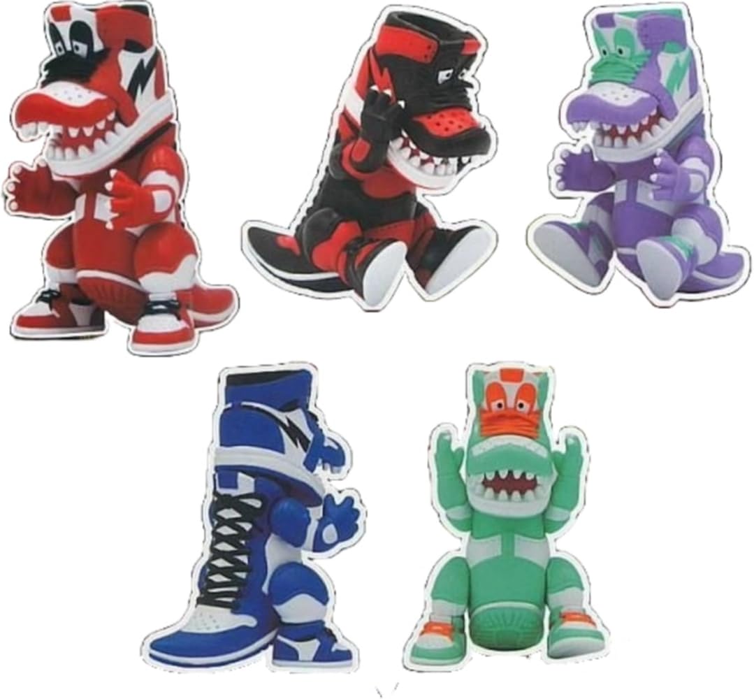 Amazon.co.jp: トイズキャビン 怪獣スニーカーヘッド × 全5種セット