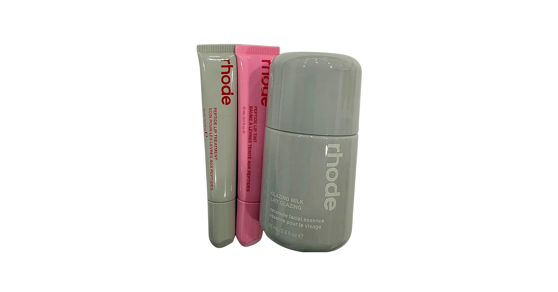 Amazon.com : Rhode Glazed Trio Set with Glazing Milk, Peptide Lip