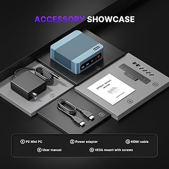 Amazon.co.jp: BOSGAME P2 Plus Mini PC、12th Intel i7-12700H ミニ