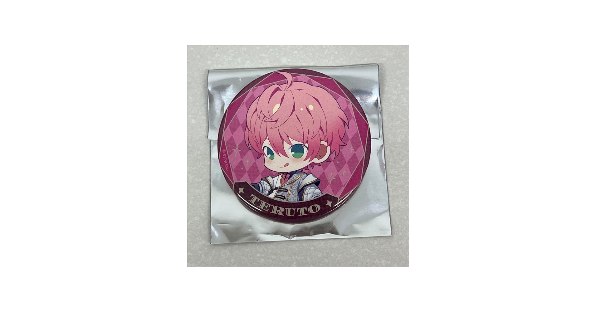 てるとくん 22Spring 等身缶バッジ てるとくん Spring 等身 缶バッジ