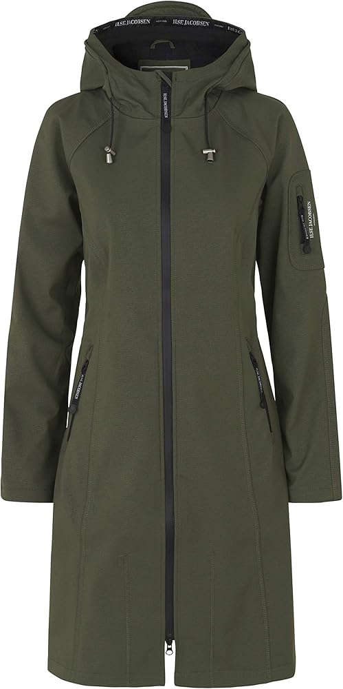 Amazon | Ilse Jacobsen HORNBAEKレディースレイン87レインコート
