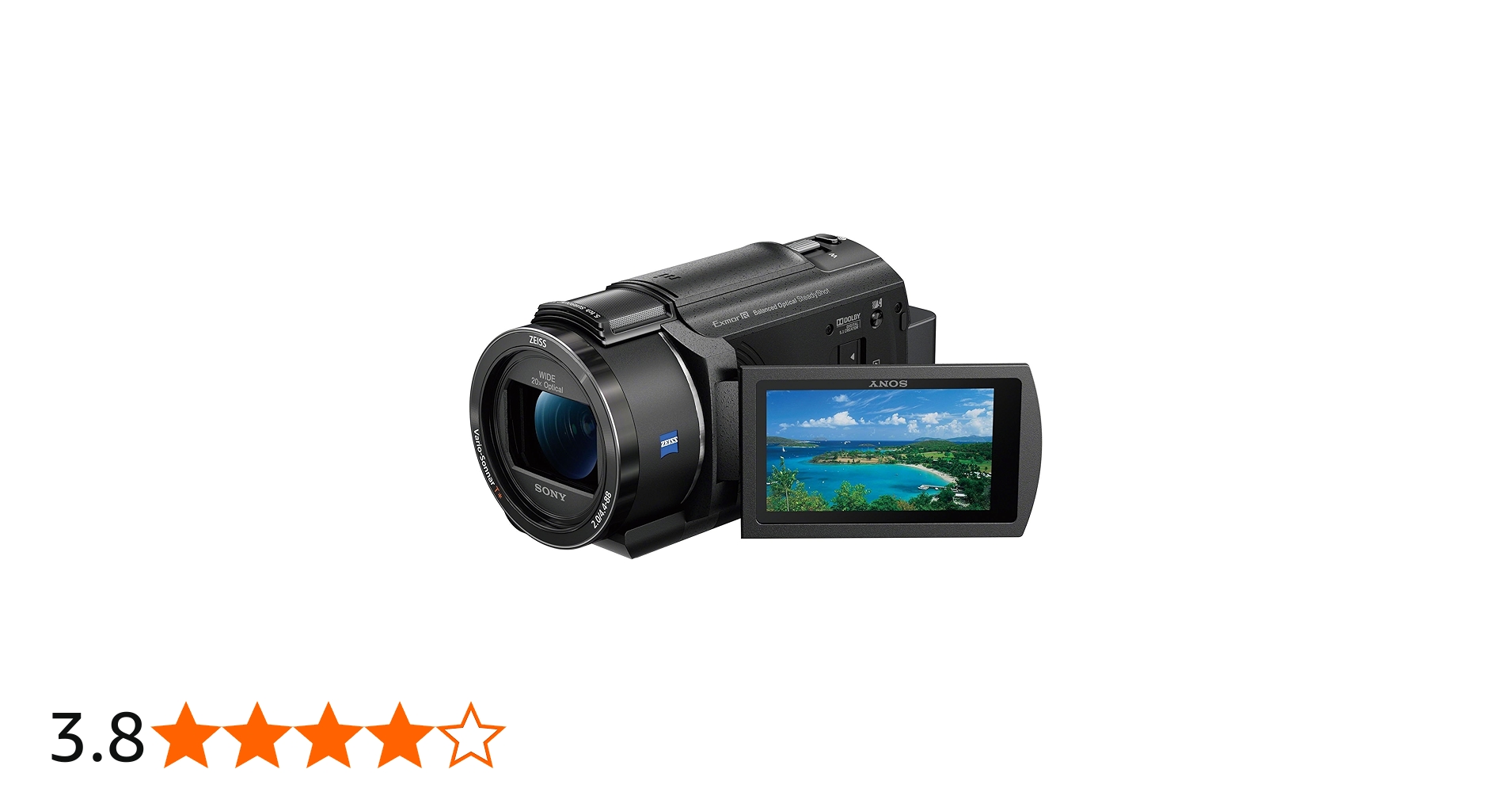 Amazon | SONY ビデオカメラ FDR-AX40 4K 64GB 光学20倍 ブラック