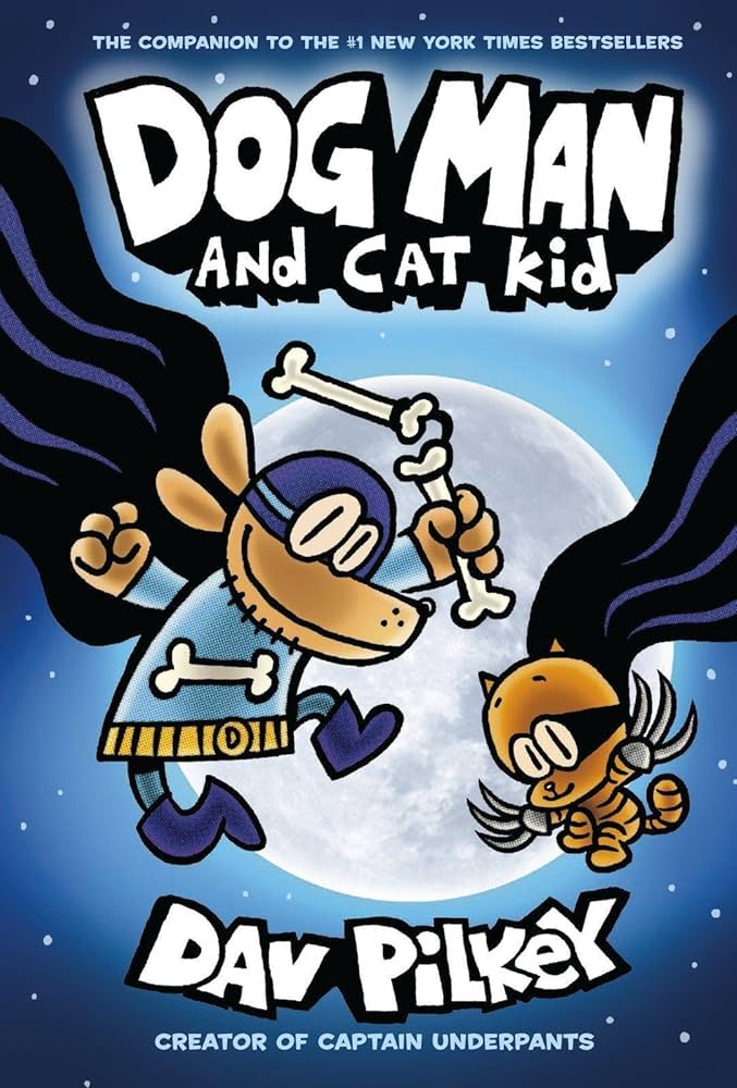 Amazon | Dog Man 4: Dog Man and Cat Kid | Pilkey, Dav, Pilkey, Dav