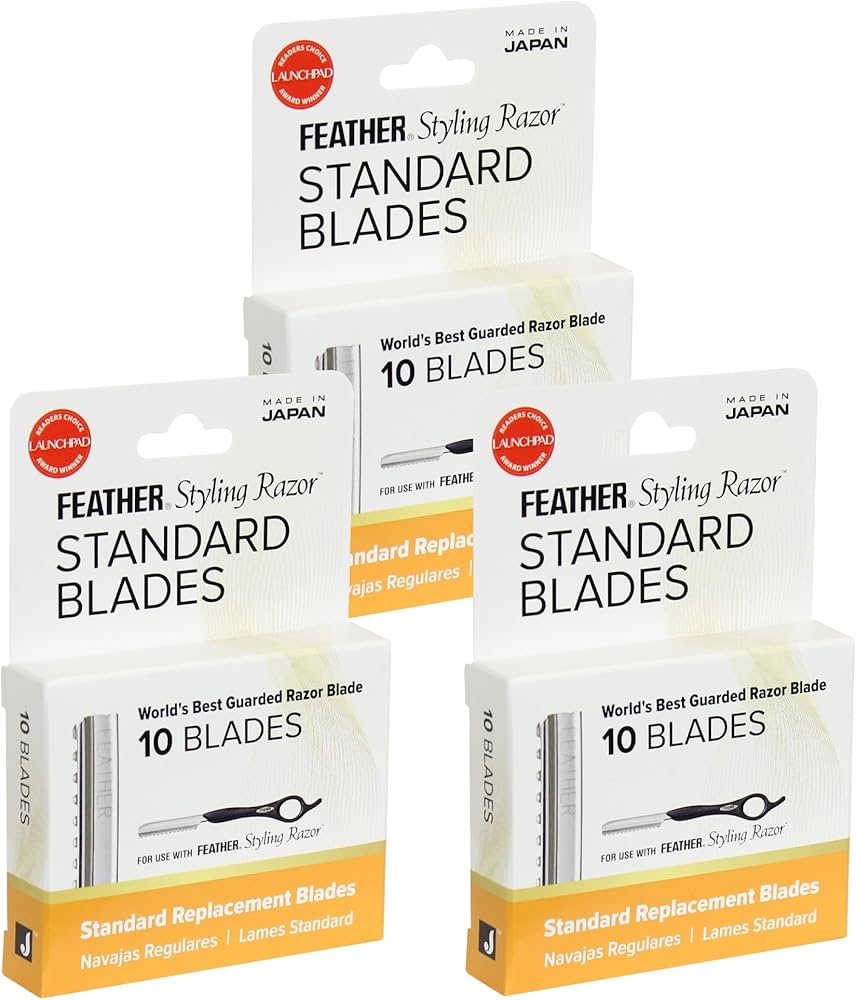 Amazon.com: Feather Styling Razor Standard Blades - Professional