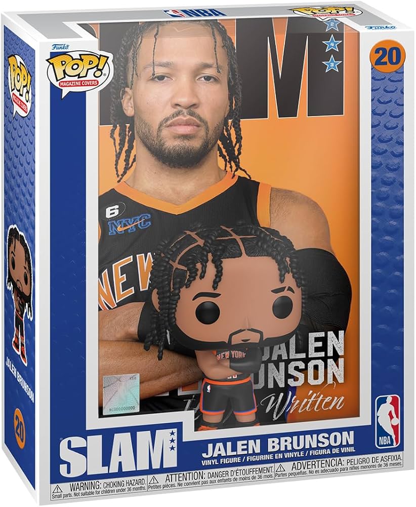Amazon.com: Funko POP! NBA Cover: Slam - Jalen Brunson