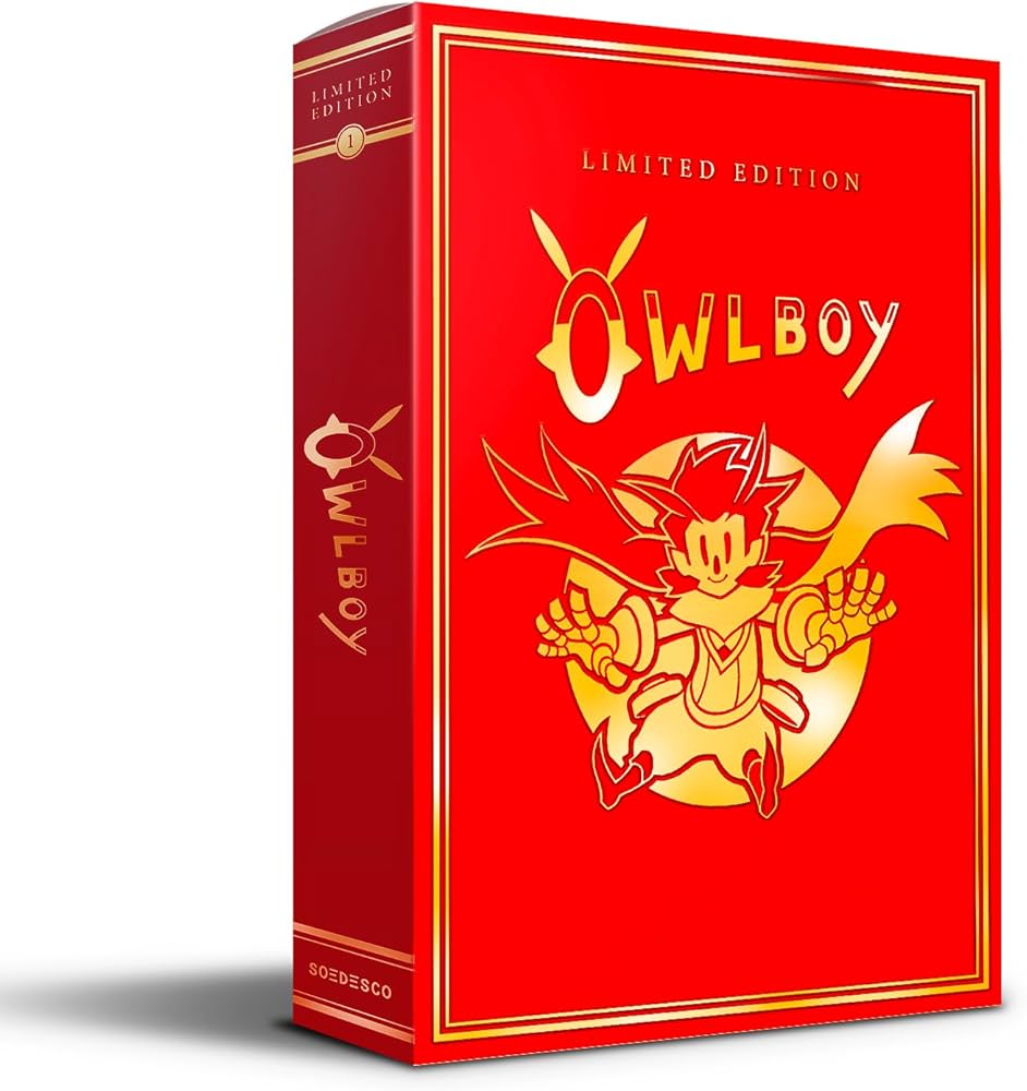Amazon.com: Owlboy - Nintendo Switch Limited Edition : Video Games