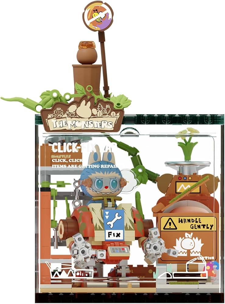 Amazon.com: POP MART The Monsters Forest Secret Base Series Blocks
