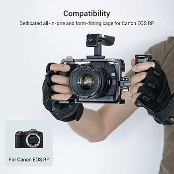 Amazon | SmallRig #CCC2332 Canon EOS RP専用ケージ 黒 | クイック