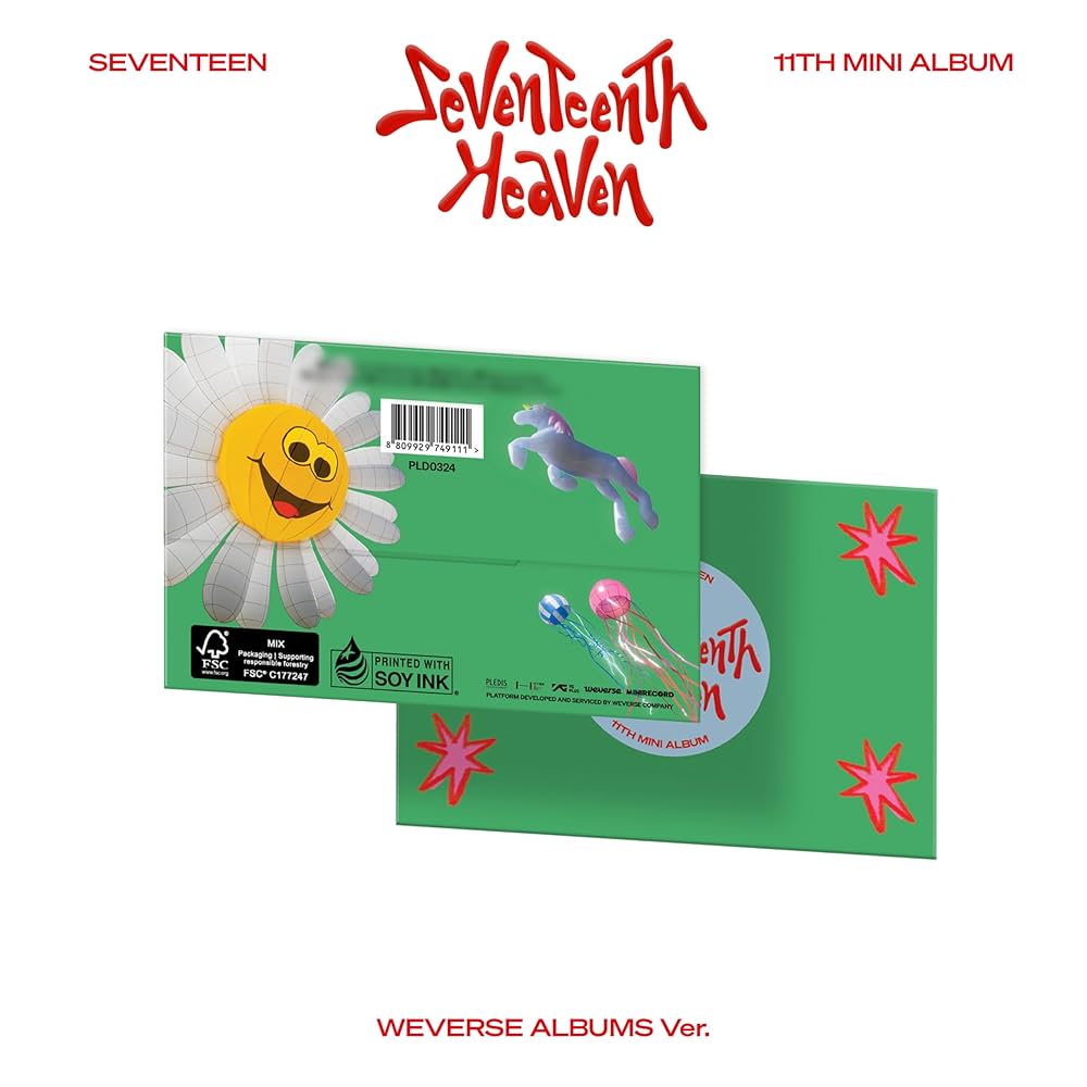 Amazon.co.jp: SEVENTEEN 11th Mini Album 'SEVENTEENTH HEAVEN