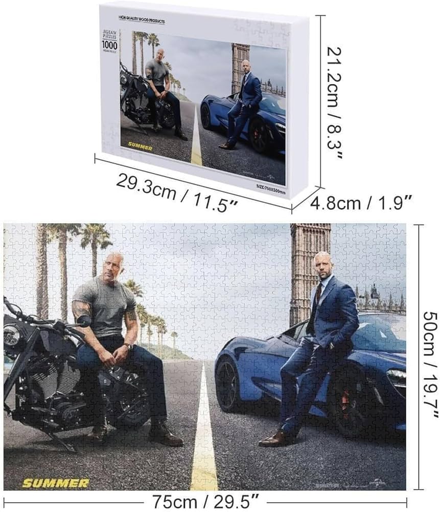 Amazon | ワイルドスピード (2) 2 ジグソーパズル 1000ピース パズル